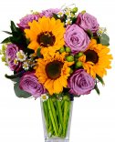 Fresh mix of flowers - delivery of flowers