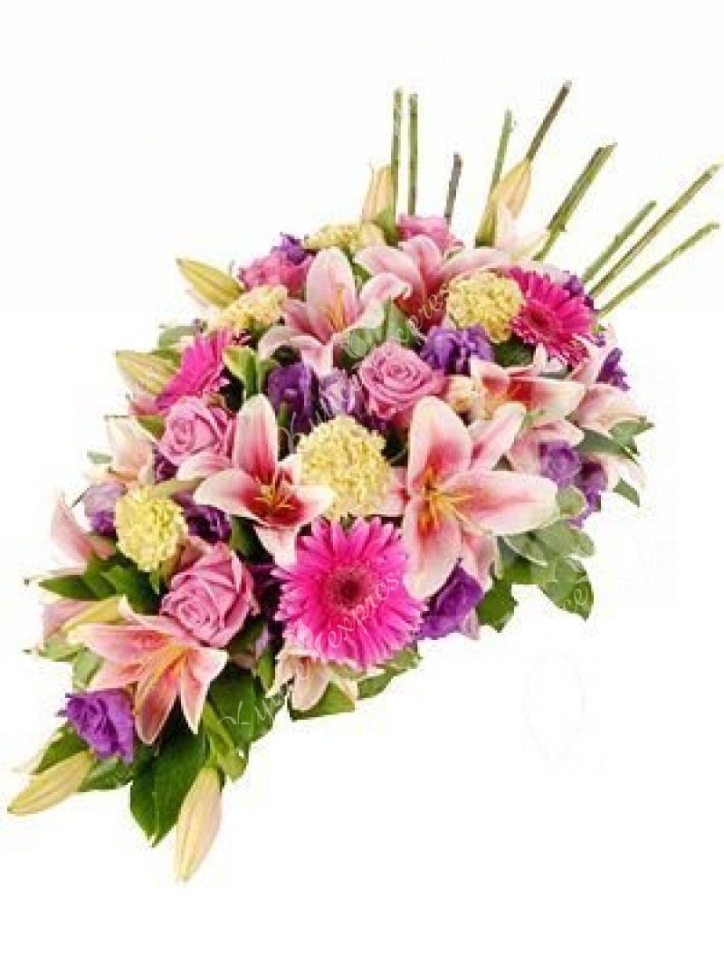 Mixed mourning bouquet to lay 20